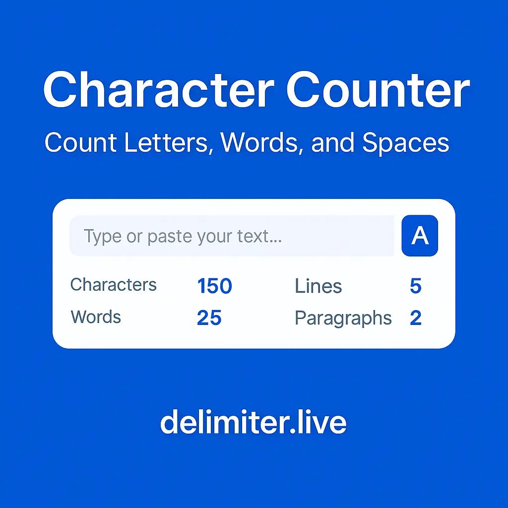 Best Free Online Character Counter Tool – No Sign Up Needed