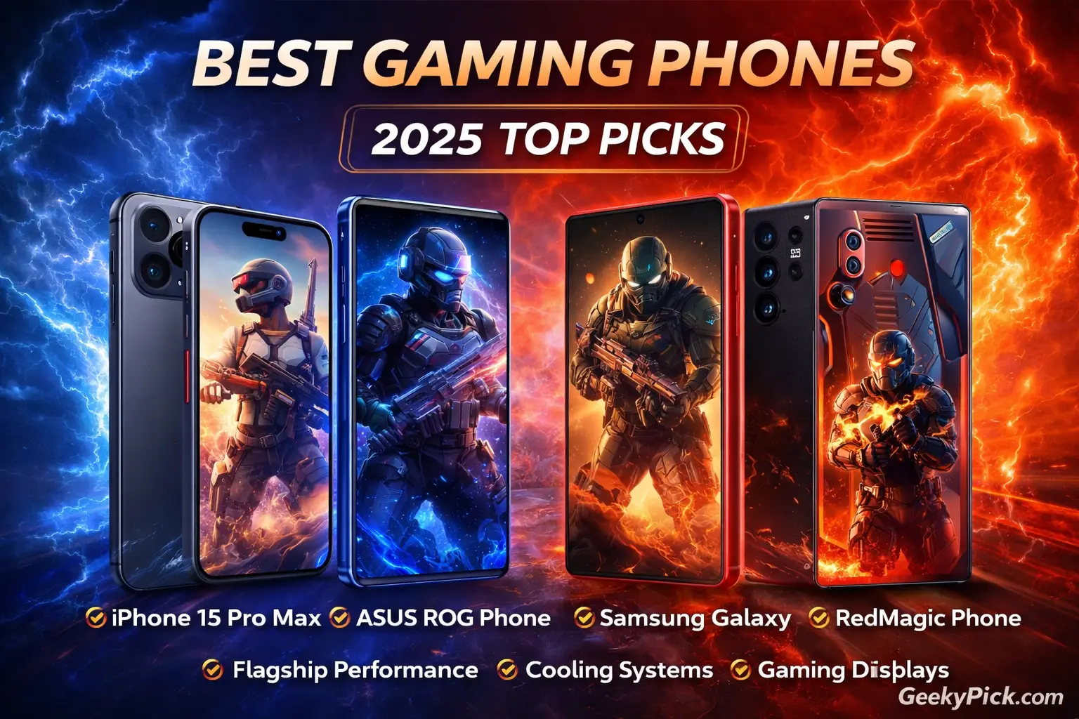 Best Gaming Phones 2025 by Budget: Top Picks for Every Gamer