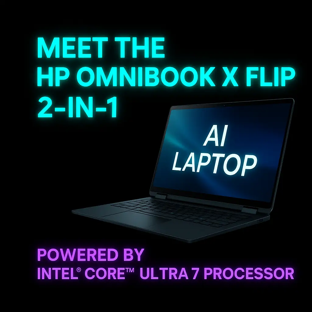 HP OmniBook X Flip 2-in-1 Review: The AI Laptop Revolution