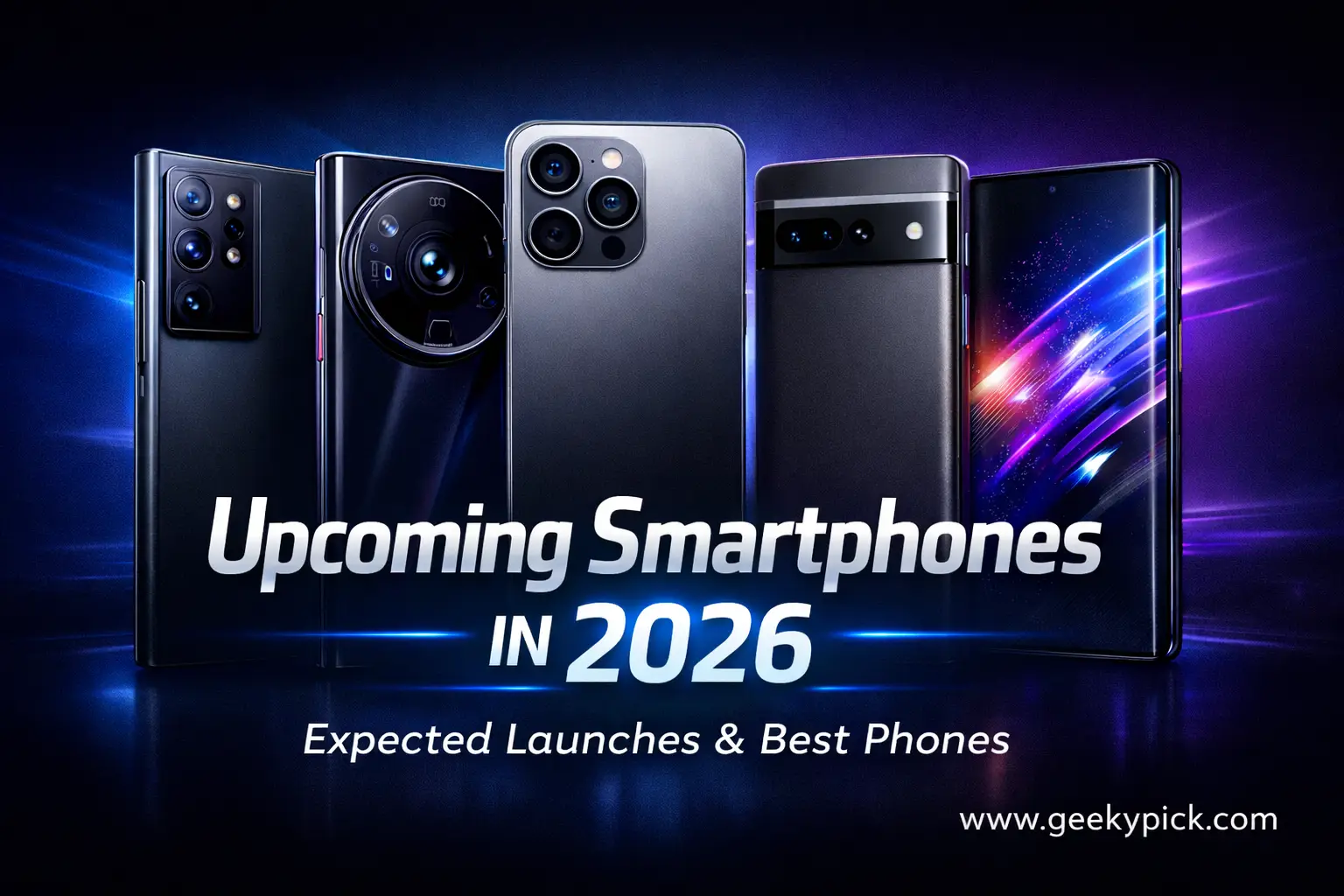 Upcoming Smartphones in 2026 – Expected Launches & Best Phones